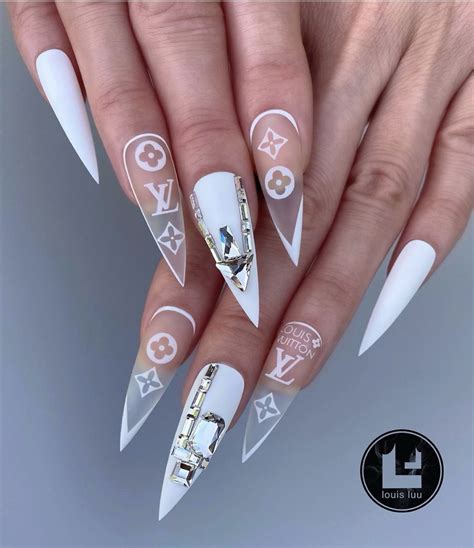 louis vuitton nail foil|louis vuitton style nails.